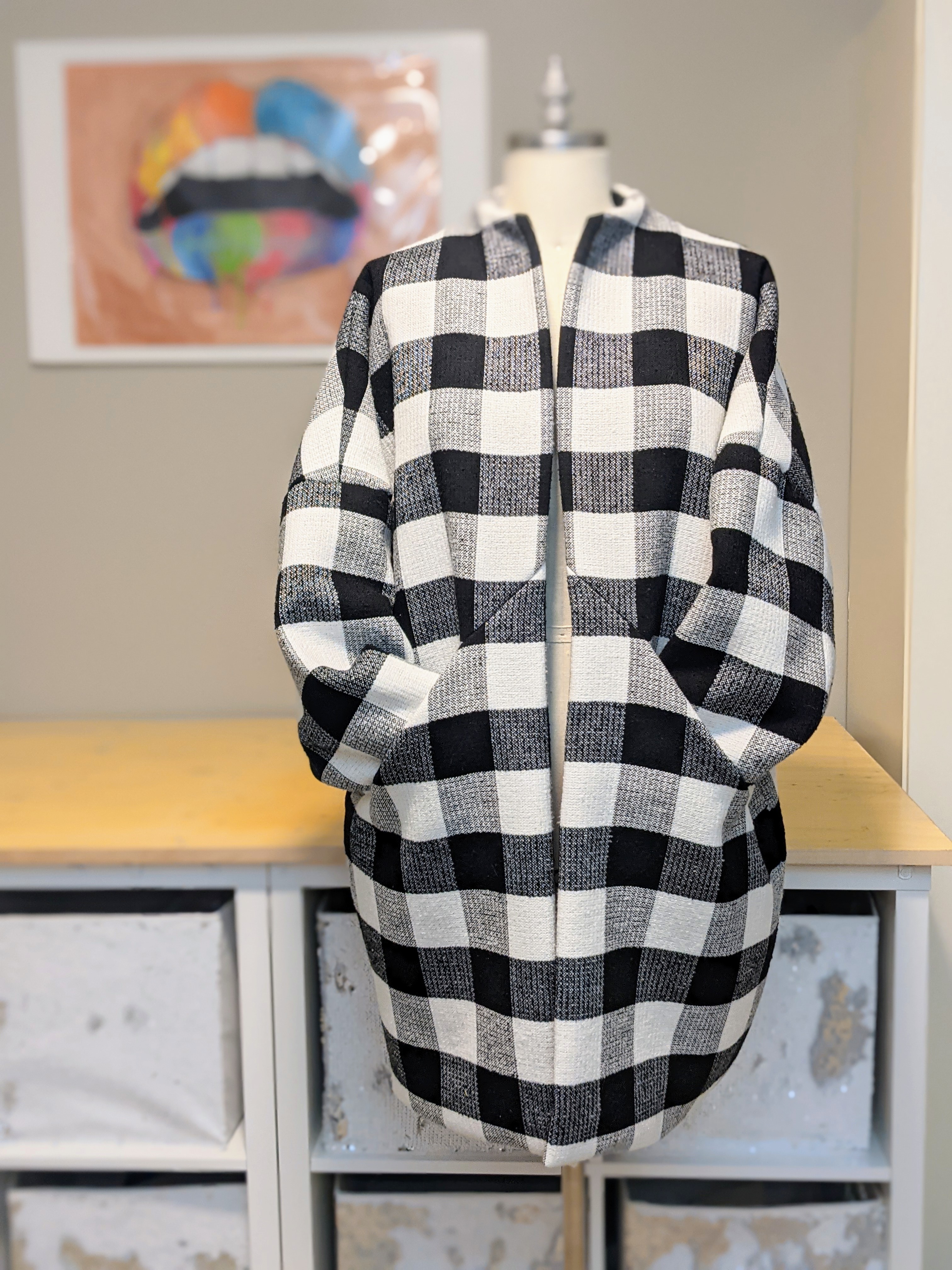 Checkered Sapporo Coat – Shun D.