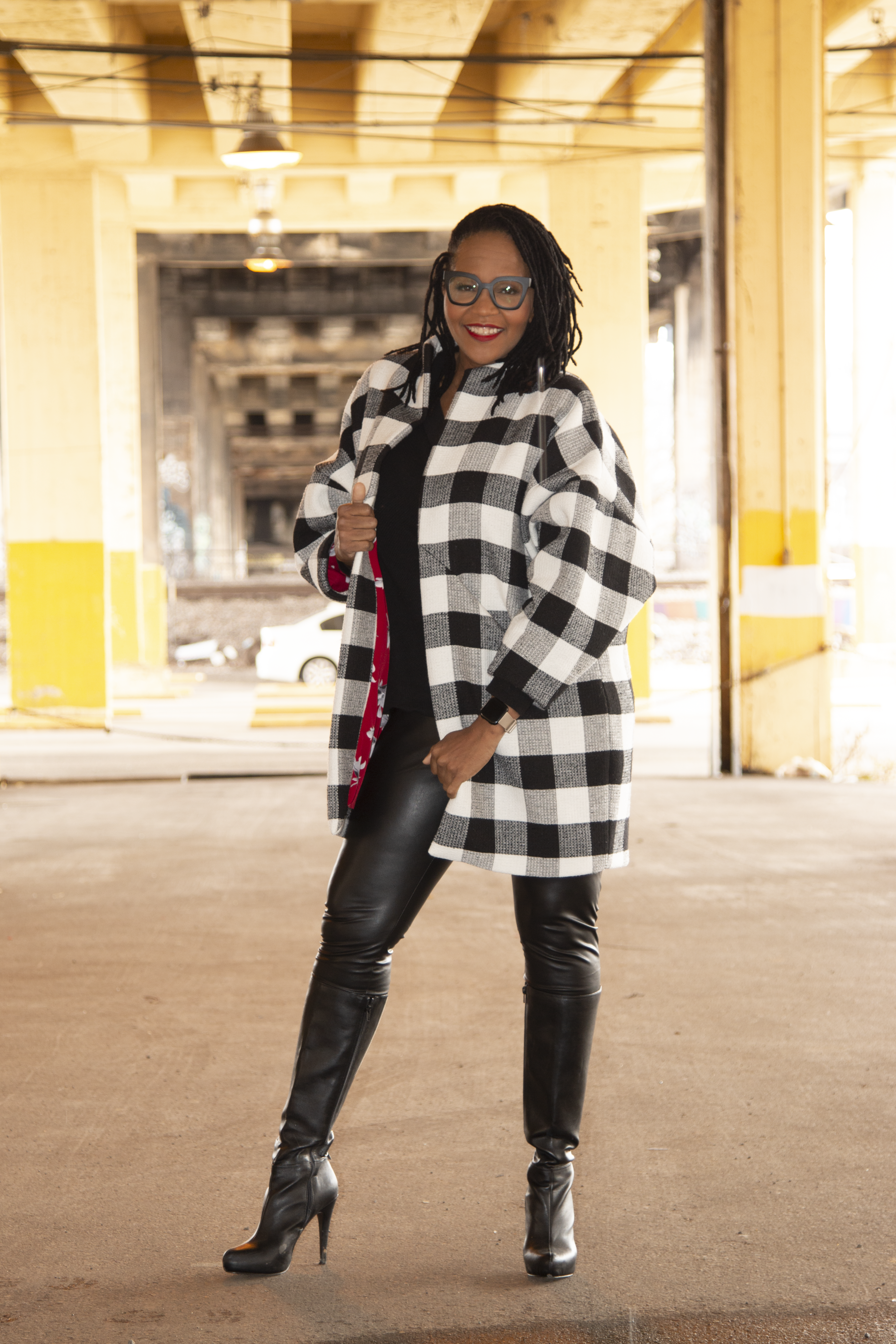 Checkered Sapporo Coat – Shun D.