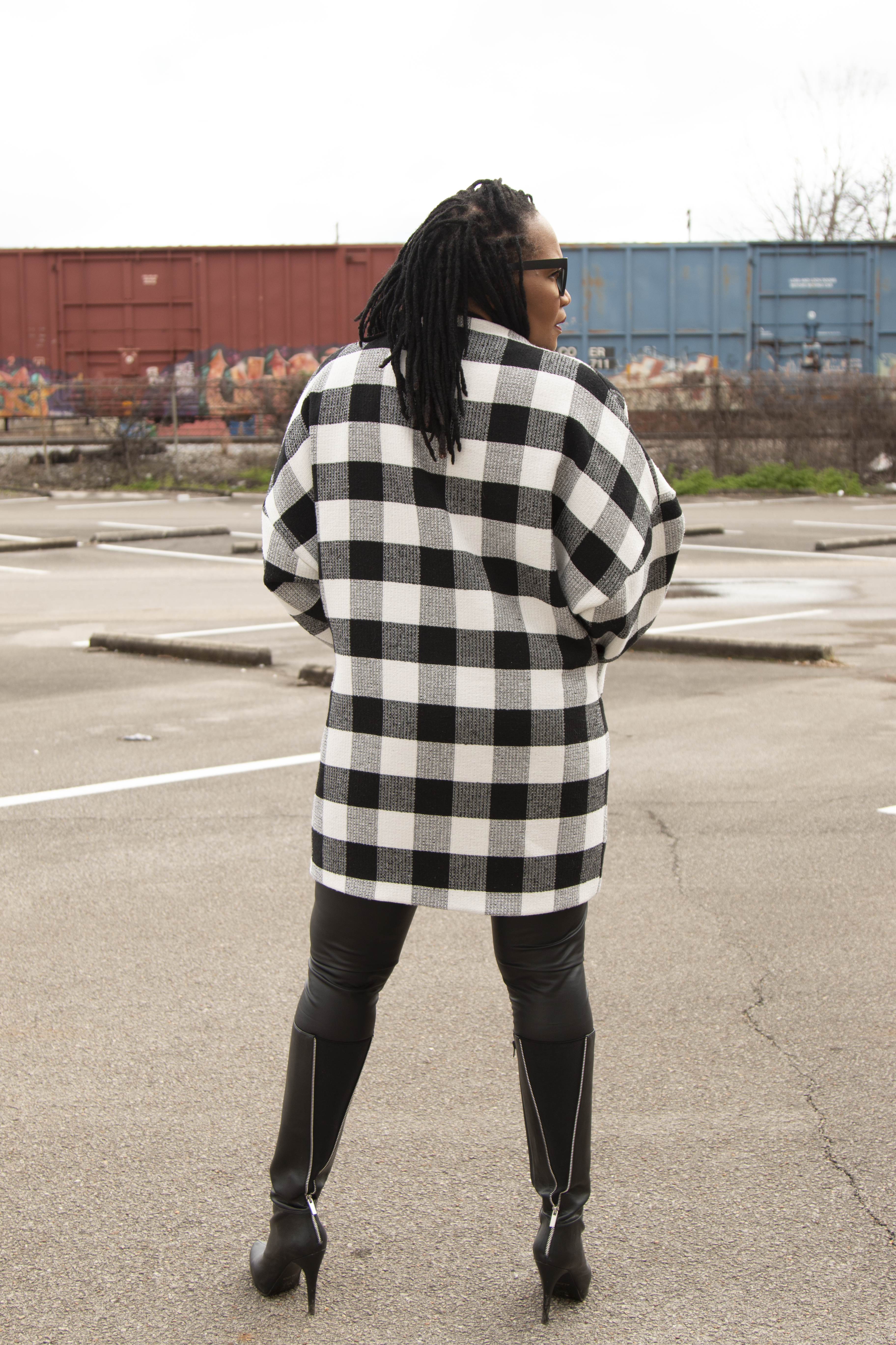 Checkered Sapporo Coat – Shun D.